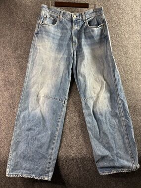 AMO Light Blue Relaxed Fit Jeans